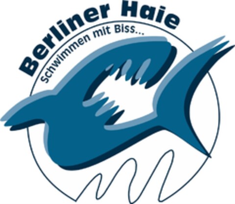 Berliner Haie Schwimmen mit Biss... Logo (DPMA, 19.08.2018)