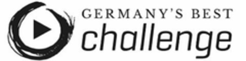 GERMANY'S BEST challenge Logo (DPMA, 08/06/2021)