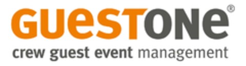 GUeSTONe crew guest event management Logo (DPMA, 22.07.2021)