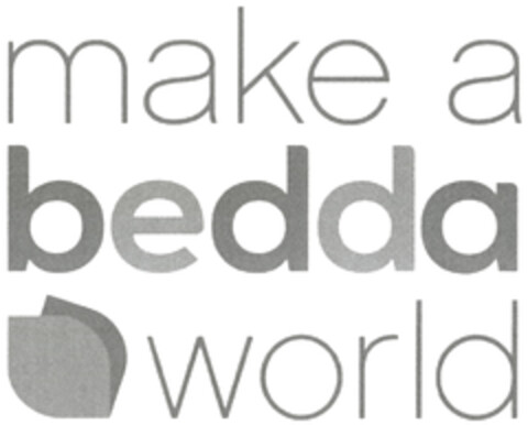 make a bedda world Logo (DPMA, 24.10.2022)