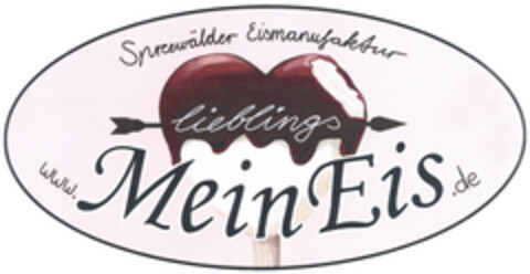 Spreewälder Eismanufaktur lieblings www.MeinEis.de Logo (DPMA, 01/25/2023)