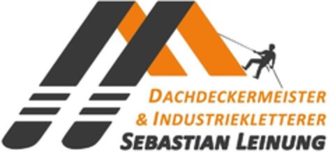 DACHDECKERMEISTER & INDUSTRIEKLETTERER SEBASTIAN LEINUNG Logo (DPMA, 09/11/2023)