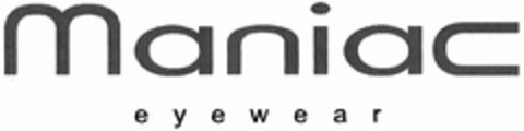 Maniac eyewear Logo (DPMA, 13.10.2003)