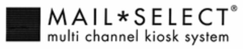 MAIL*SELECT multi channel kiosk system Logo (DPMA, 08/17/2004)