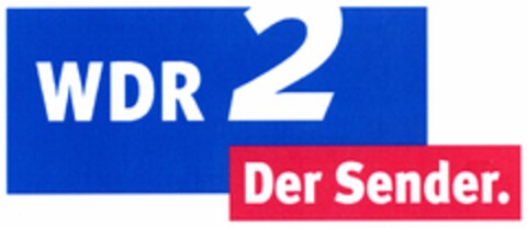 WDR 2 Der Sender. Logo (DPMA, 30.11.2005)