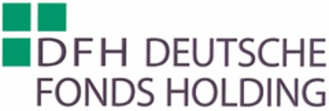 DFH DEUTSCHE FONDS HOLDING Logo (DPMA, 02/10/2006)