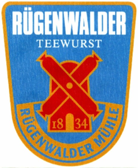 RÜGENWALDER TEEWURST Logo (DPMA, 22.03.2006)