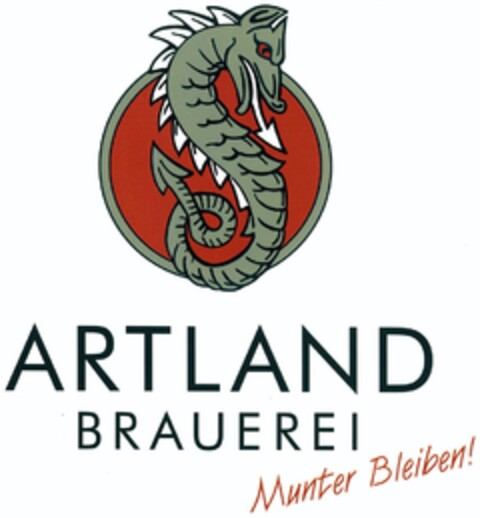 ARTLAND BRAUEREI Munter Bleiben! Logo (DPMA, 23.07.2007)