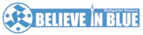 BELIEVE IN BLUE Logo (DPMA, 07.12.2007)