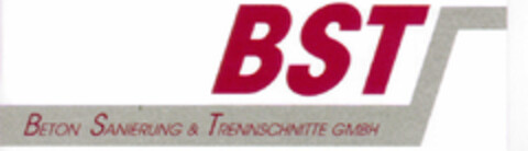 BST BETON SANIERUNG & TRENNSCHNITTE GMBH Logo (DPMA, 12.06.1996)