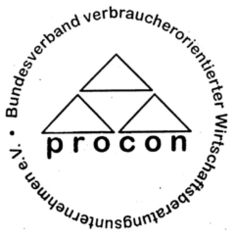 procon Logo (DPMA, 01/14/1998)