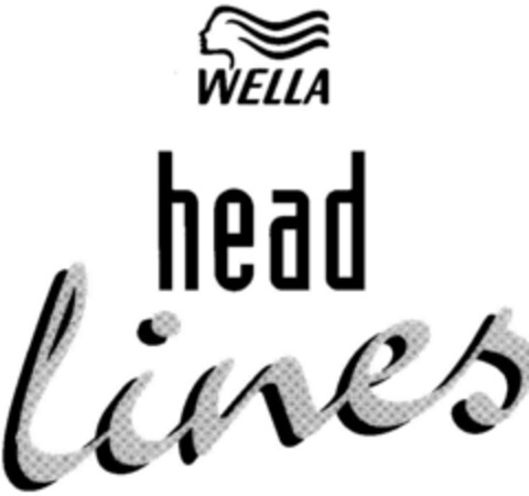 WELLA head lines Logo (DPMA, 01.08.1997)