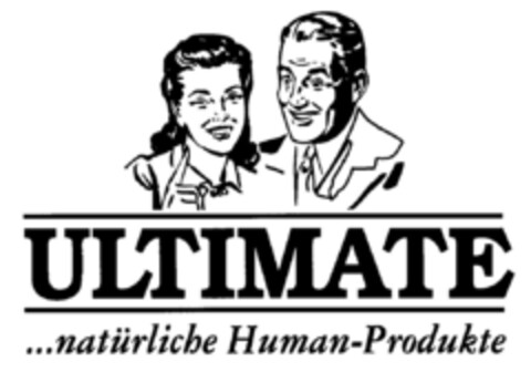 ULTIMATE ...natürliche Human-Produkte Logo (DPMA, 12/27/1997)