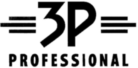 3P PROFESSIONAL Logo (DPMA, 25.03.1998)