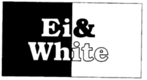 Ei & White Logo (DPMA, 08.07.1998)