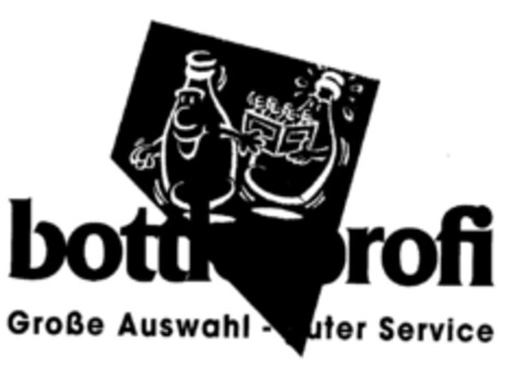 bottle profi Große Auswahl - guter Service Logo (DPMA, 09.09.1998)