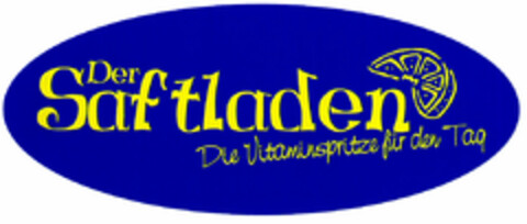 Der Saftladen Die Vitaminspritze für den Tag Logo (DPMA, 08.12.1999)