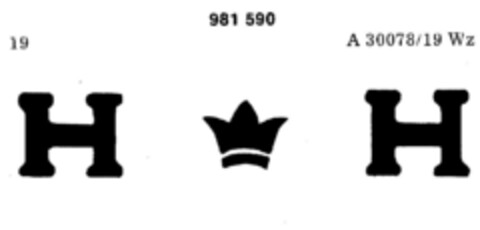 H H Logo (DPMA, 28.02.1978)