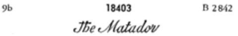 The Matador Logo (DPMA, 26.06.1896)