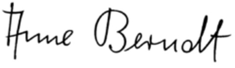 Anne Berndt Logo (DPMA, 06/09/1965)