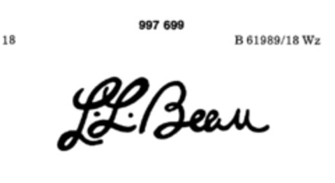 L.L.Bean Logo (DPMA, 10.02.1979)