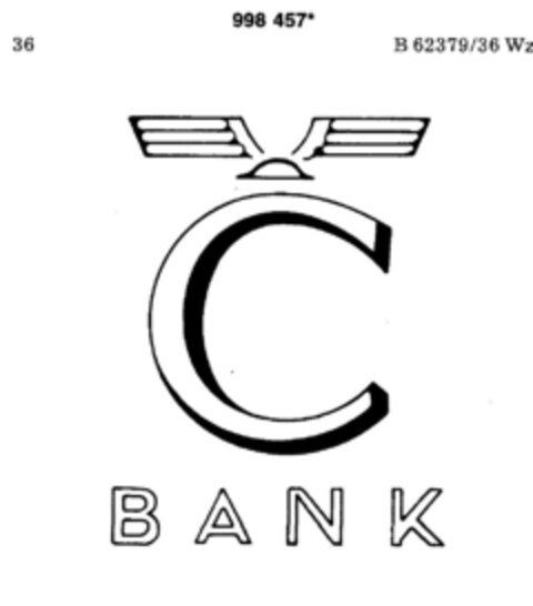 C BANK Logo (DPMA, 04/02/1979)