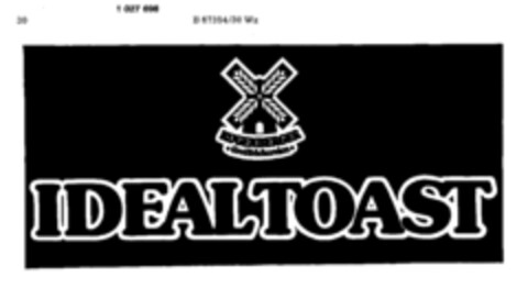 IDEALTOAST Logo (DPMA, 04.02.1981)