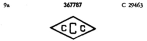 cCc Logo (DPMA, 14.08.1926)