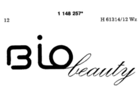 BIO beauty Logo (DPMA, 29.03.1989)