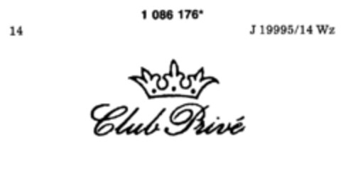 Club Prive Logo (DPMA, 18.04.1985)