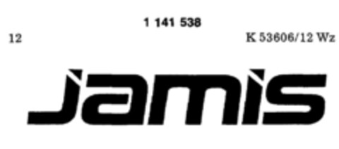 JAMIS Logo (DPMA, 12.11.1988)