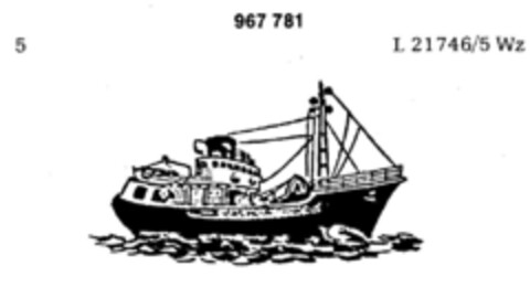 967781 Logo (DPMA, 16.06.1977)