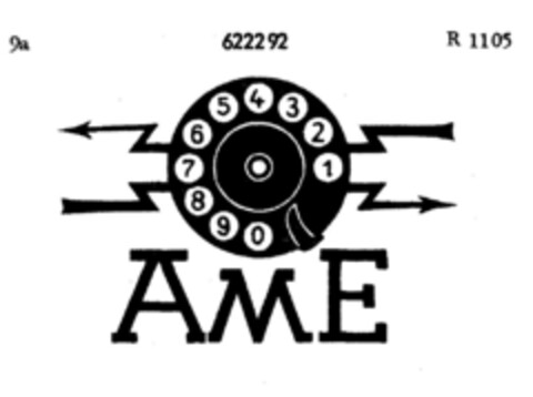 AME Logo (DPMA, 05.07.1950)