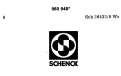 SCHENCK Logo (DPMA, 26.03.1977)