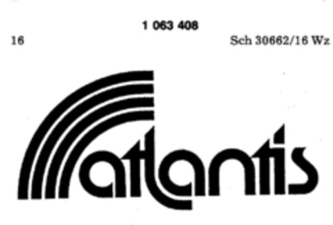 atlantis Logo (DPMA, 19.11.1983)