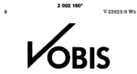 VOBIS Logo (DPMA, 03/25/1991)