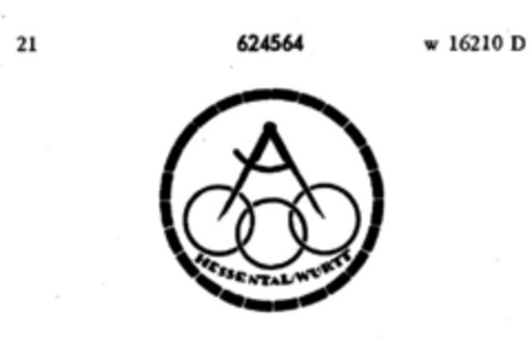 HESSENTAL/WÜRTT Logo (DPMA, 04/08/1949)