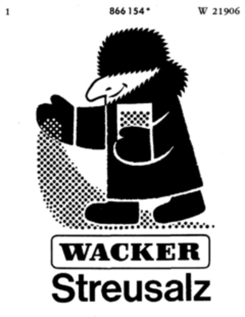 WACKER Streusalz Logo (DPMA, 17.11.1969)