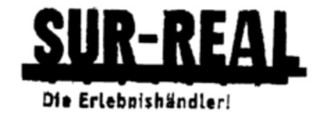 Sur-Real Die Erlebnishändler! Logo (DPMA, 02/08/2001)