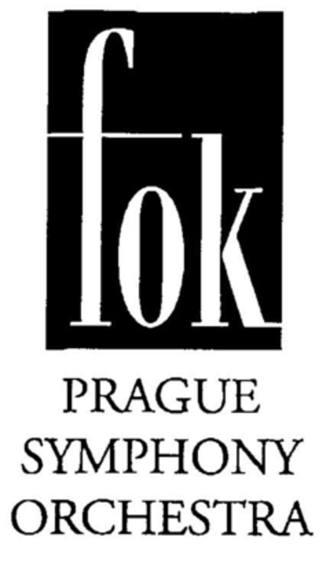 fok PRAGUE SYMPHONY ORCHESTRA Logo (DPMA, 04/19/2001)