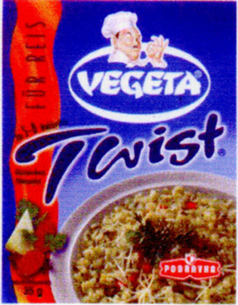 VEGETA Twist FÜR REIS Logo (DPMA, 05.06.2001)