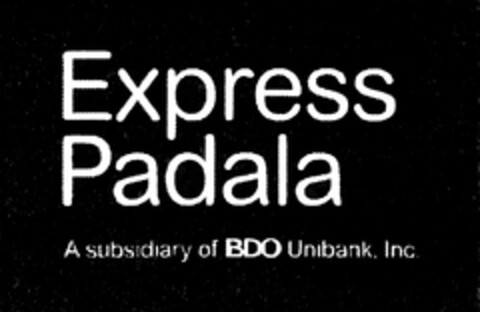 Express Padala A subsidiary of BDO Unibank, Inc. Logo (DPMA, 22.06.2009)