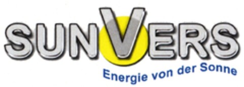 SUNVERS Energie von der Sonne Logo (DPMA, 24.02.2010)