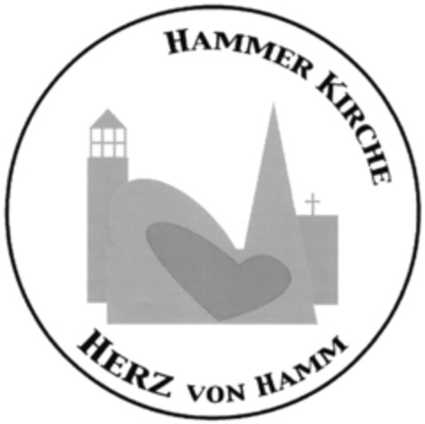 HAMMER KIRCHE HERZ VON HAMM Logo (DPMA, 28.05.2010)