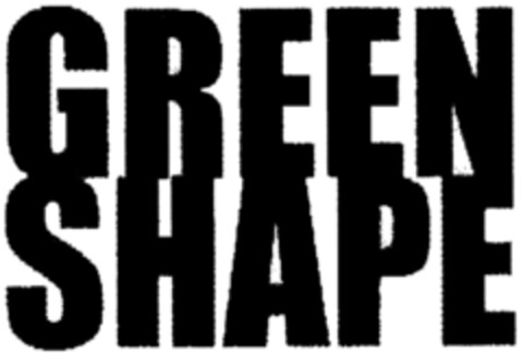 GREEN SHAPE Logo (DPMA, 25.06.2010)