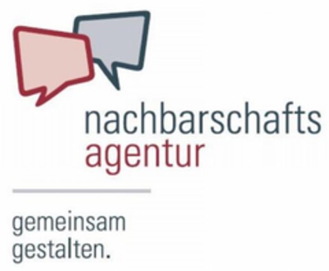 nachbarschafts agentur gemeinsam gestalten Logo (DPMA, 05/15/2013)