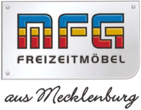 MFG FREIZEITMÖBEL aus Mecklenburg Logo (DPMA, 20.03.2013)