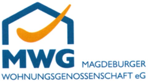 MWG MAGDEBURGER WOHNUNGSGENOSSENSCHAFT eG Logo (DPMA, 05/23/2014)