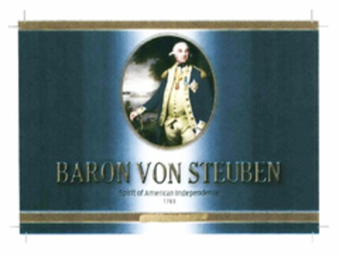 BARON VON STEUBEN Spirit of American Independence 1783 Logo (DPMA, 23.08.2016)