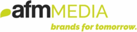 afmMEDIA brands for tomorrow. Logo (DPMA, 18.12.2020)